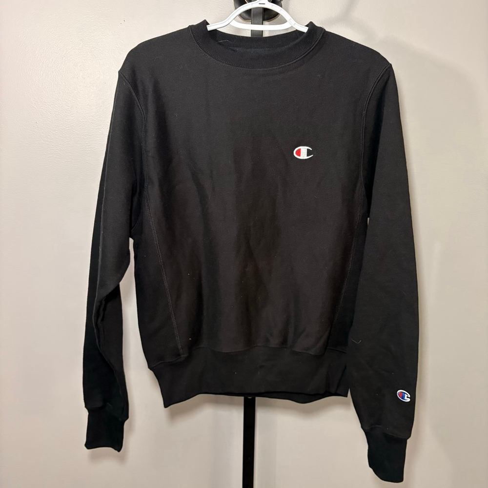 Champion Reverse Weave‎ Sweatshirt Black XS
